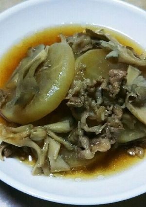 ダシダで大根と牛肉の煮物-レシピのメイン写真