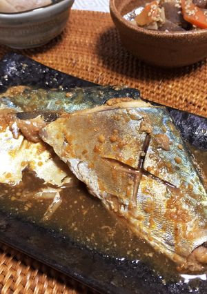 フライパンで濃厚！！サバの味噌煮♡-レシピのメイン写真