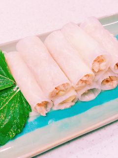 野菜のおつまみ☆生春巻き風大根ツナマヨ-レシピのメイン写真