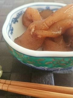 ねじり蒟蒻炒め-レシピのメイン写真