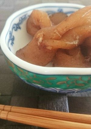 ねじり蒟蒻炒め-レシピのメイン写真