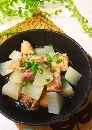 鶏と大根の煮物(塩味)-レシピのメイン写真