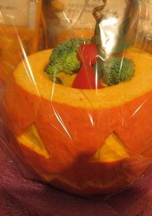 ハロウィンかぼちゃスープbyイオン扶桑店-レシピのメイン写真