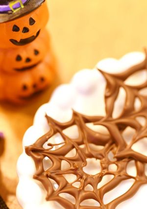 ハロウィンに☆クモの巣の作り方-レシピのメイン写真
