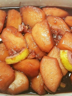 田舎風☆りんごの赤ワイン煮-レシピのメイン写真