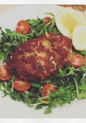 Chicken schnitzel-レシピのメイン写真
