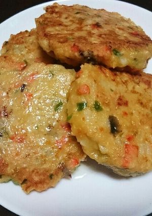 鮭のピカタ風ハンバーグ-レシピのメイン写真