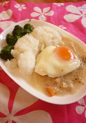 少～し情緒的？な 欲張り親子かけシチュー-レシピのメイン写真