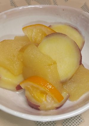 さつま芋とりんごのレモン煮-レシピのメイン写真