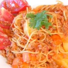 まつしまくんのミートスパゲッティ-レシピのメイン写真