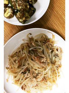 簡単!豚肉もやし炒め-レシピのメイン写真