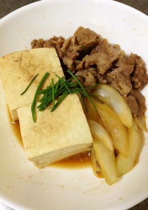 ダシダで簡単美味しい☆ダシダ肉豆腐♪-レシピのメイン写真