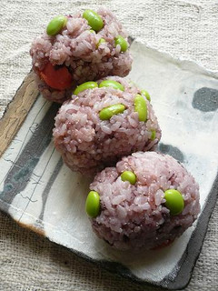 枝豆と焼きたらこのおにぎり。-レシピのメイン写真