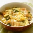 ヘルシー♪ 野菜と麩の卵とじ