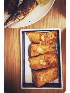 簡単!おつまみになる焼き厚揚げ-レシピのメイン写真