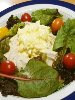 しっとり鶏むね肉のタルタル風サラダ-レシピのメイン写真