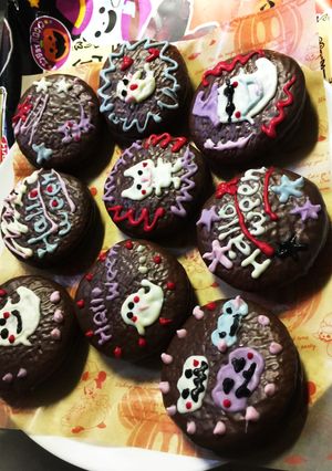 ハロウィンチョコパイ-レシピのメイン写真