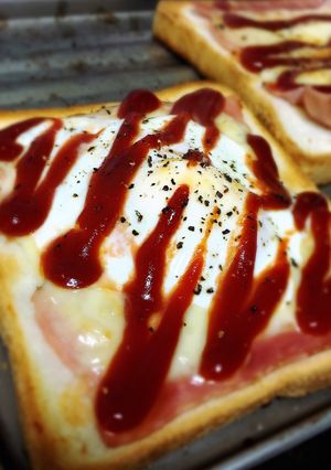 ピザ風(?) 簡単トースト☆-レシピのメイン写真