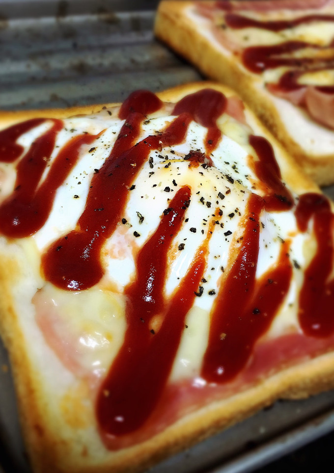 ピザ風(?) 簡単トースト☆-レシピのメイン写真