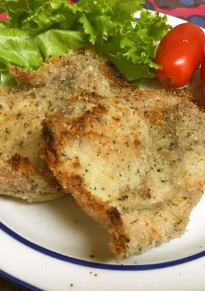揚げずにカリッと☻豚肉のパネソテー-レシピのメイン写真