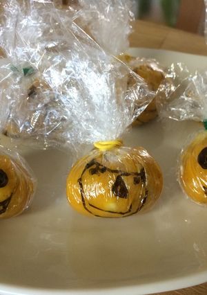 簡単！オバケかぼ茶巾♪-レシピのメイン写真