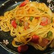 ずぼらな簡単なつかしナポリタン♪