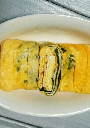 しそチーズ卵焼き-レシピのメイン写真