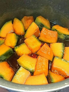 水無し&超簡単♪しっとりかぼちゃの煮物-レシピのメイン写真