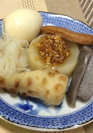 信州飯田のおでんには　ねぎだれ-レシピのメイン写真