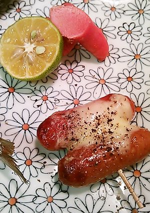 ウィンナーの串チーズ焼き-レシピのメイン写真
