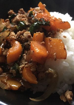大葉と豆腐の和風ベジガパオ-レシピのメイン写真