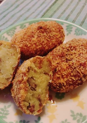 簡単晩ご飯 ホクホク♡さつまいもコロッケ-レシピのメイン写真