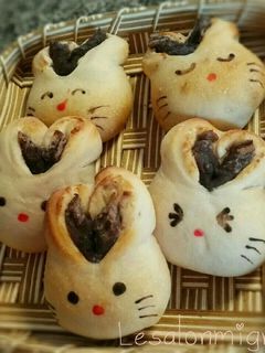 ウサギちゃんのあんぱん-レシピのメイン写真