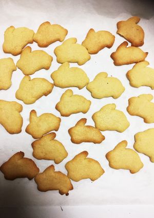 バターなしのサクサク型抜きクッキー-レシピのメイン写真