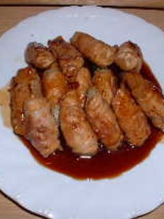青梗菜と大根の照焼肉巻き-レシピのメイン写真