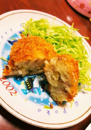 牛肉たっぷりコロッケ-レシピのメイン写真