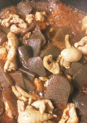 鶏皮コン-レシピのメイン写真