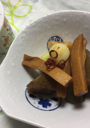 ピリ辛☆ニンニクたっぷりのおつまみ-レシピのメイン写真