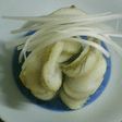 新鮮なキスの梅肉包み揚げ
