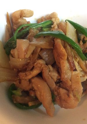 味付け鶏肉の野菜炒め(*^^*)-レシピのメイン写真