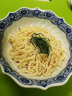 美味しい♪しらたきと明太子炒め。-レシピのメイン写真