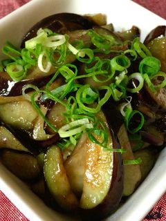簡単 * 茄子の生姜炒め-レシピのメイン写真