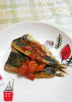 和風です!いわしのトマト蒲焼き☆-レシピのメイン写真