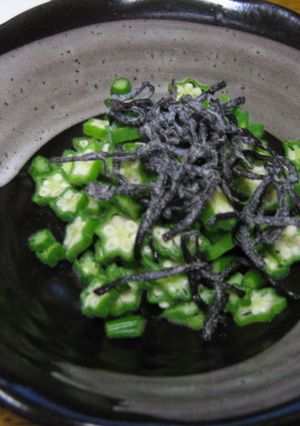 オクラ昆布-レシピのメイン写真