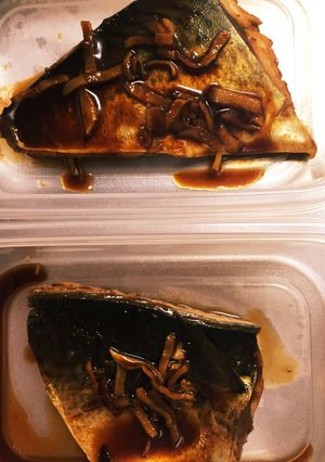 八丁味噌の鯖の煮付け-レシピのメイン写真