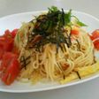五目ちらしの冷製パスタ