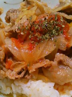 イタリアン牛丼-レシピのメイン写真