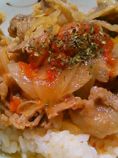 イタリアン牛丼-レシピのメイン写真