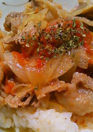 イタリアン牛丼-レシピのメイン写真