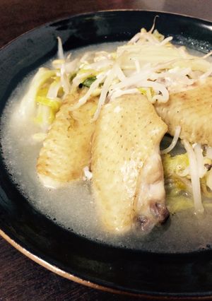 手羽先の鶏ガラ塩麹煮-レシピのメイン写真